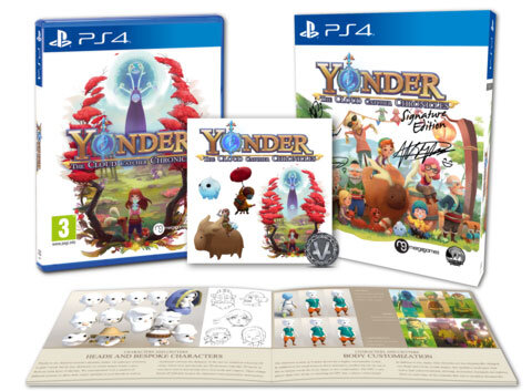 PS4『Yonder 青と大地と雲の物語』配信開始！ 自由気ままなスローライフをオープンワールドで楽しもう