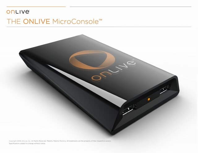 【GDC 2009】最新ゲームをストリーミング配信「OnLive」を体験した
