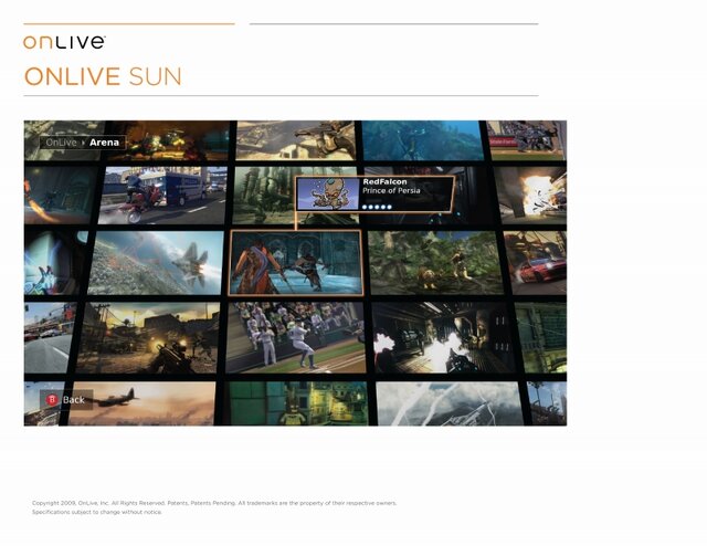 【GDC 2009】最新ゲームをストリーミング配信「OnLive」を体験した