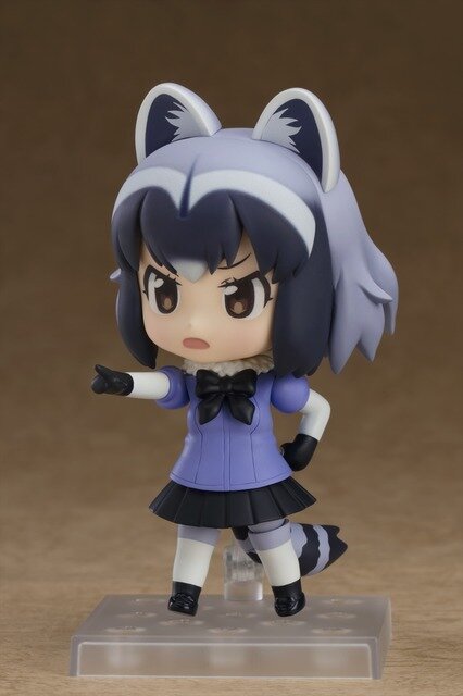 「ねんどろいど アライグマ 」4167円（税別）（Ｃ）けものフレンズプロジェクトA