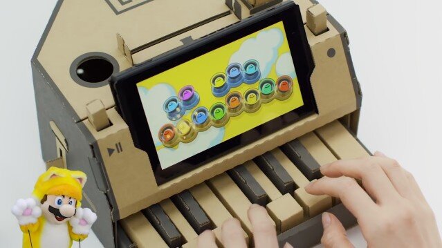 「ニャニャニャ! ネコマリオタイム」『Nintendo Labo』の魅力に迫る！ Miiがもう一人の主人公になるACTも紹介