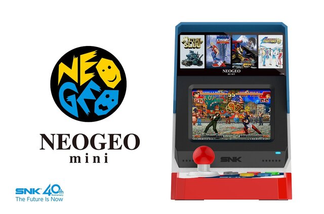 「NEOGEO mini」発表！名作・傑作タイトルを40作品内蔵したSNKブランド40周年記念ゲーム機