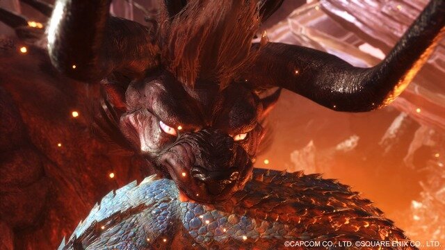 『モンハン：ワールド』第4弾追加モンスターは「ベヒーモス」―『FFXIV』から参戦！【E3 2018】