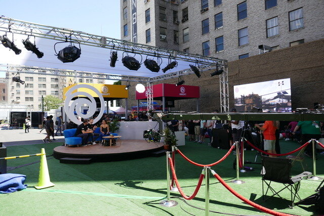 イライジャと宮本茂氏も来た！「ユービーアイソフト E3 2018 カンファレンス」会場の様子を写真レポ【E3 2018】