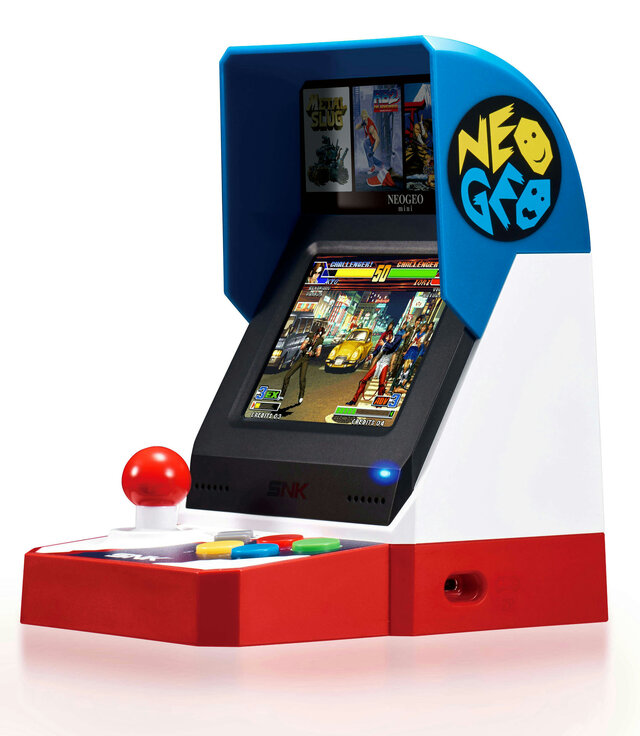 「NEOGEO mini」7月24日に発売決定！ 価格は11,500円（税別）に