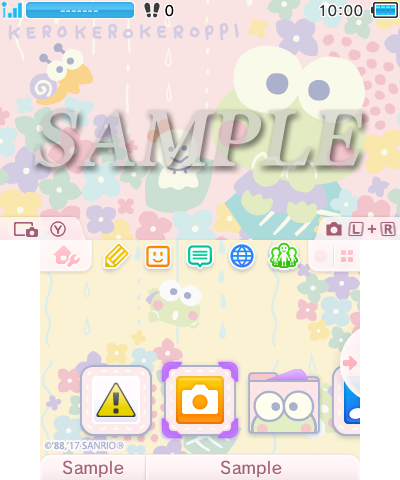 「マイメロディ」「バッドばつ丸」などのサンリオ人気キャラが週替わりで「ニンテンドー3DS」のテーマに！