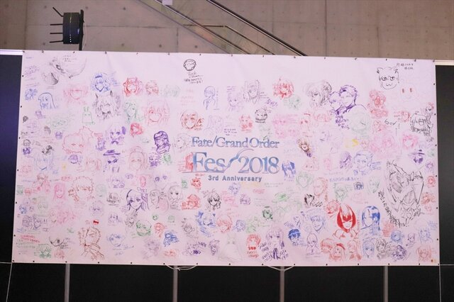 豪華クリエイター陣やファンの美麗イラストがたくさん！メッセージフラッグまとめ【FGOフェス2018まとめ】