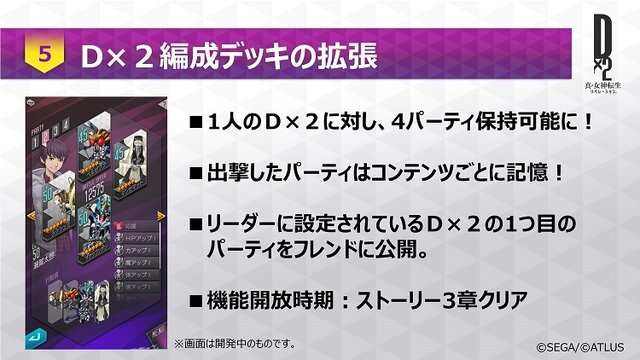 『Ｄ×2 真・女神転生』新ダンジョンや育成に役立つ「スキル因子」など、大型アップデートの詳細を公開！