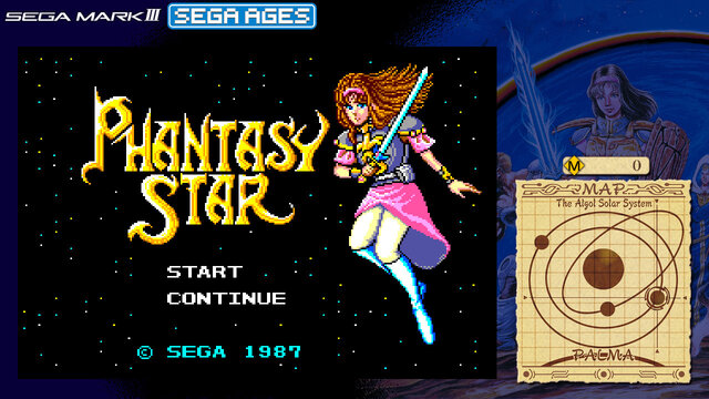 『SEGA AGES ファンタシースター』の配信日が10月31日に決定―人気RPGシリーズの原点が今蘇る！