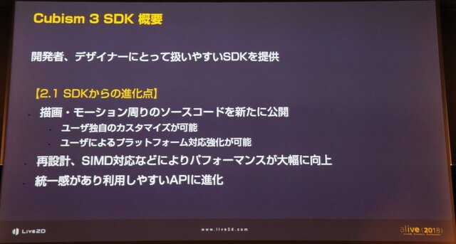 「alive2018」イベントレポート─Live2Dが見せた順調な拡大の先は「映画制作」の夢へ（基調講演概要）