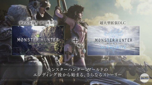 『モンハン：ワールド』大型拡張DLC「アイスボーン」発表！「“G”相当の大ボリューム」と明言