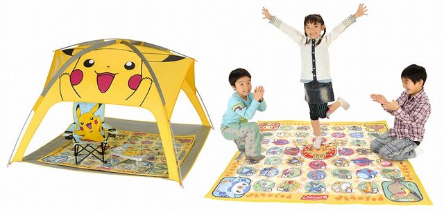 バンダイ×コールマン『ポケットモンスター』のアウトドアグッズを6月下旬に発売