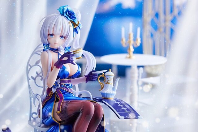 『アズールレーン』「イラストリアス」が1/7スケールフィギュアになって登場！「終わらないお茶会」スキンを忠実に再現