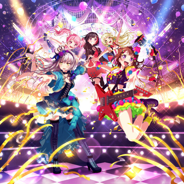 「バンドリ！ ガールズバンドパーティ」キービジュアル（C）BanG Dream! Project（C）Craft Egg Inc.（C）bushiroad All Rights Reserved.