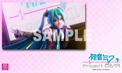 PSP『初音ミク -Project DIVA-』店舗別予約特典を公開