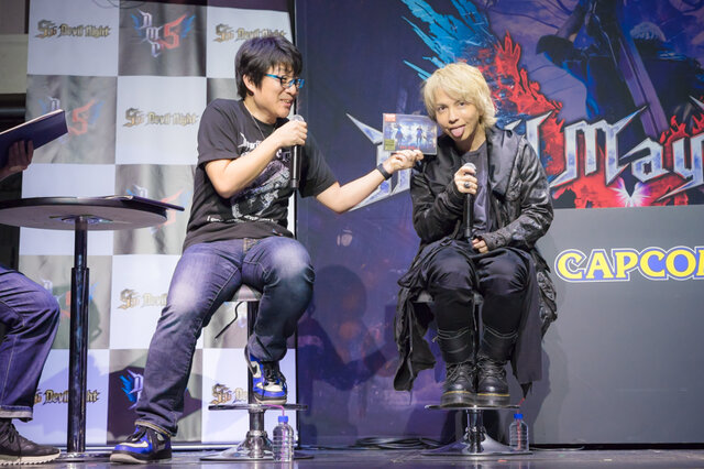 HYDE、作曲秘話を明かす「アガる感じ」「ヘビー系の雰囲気に」『デビル メイ クライ 5』発売前夜イベントレポート