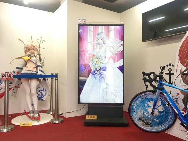 『アズレン』ポップアップストア in AKIBA設置の「ケッコンVR」に「エンタープライズ」着任！