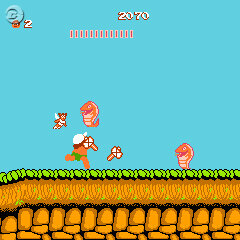 ファミコン版激ムズVer.とFOMA専用版を収録『高橋名人の冒険島』