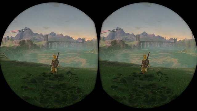 【吉田輝和のVR絵日記】『ゼルダの伝説 BotW』と『スーパーマリオ オデッセイ』の世界をVRゴーグルで体験！