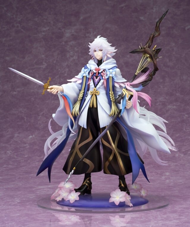 『FGO』花の魔術師マーリンが1/8スケールフィギュアで登場！「王の話をするとしよう」