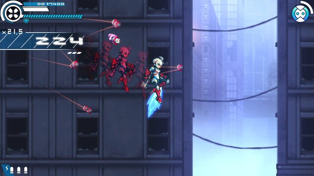 スイッチ/PS4/Steam『白き鋼鉄のX THE OUT OF GUNVOLT』9月26日発売決定！「ガンヴォルト」のアキュラが主役となる外伝作品