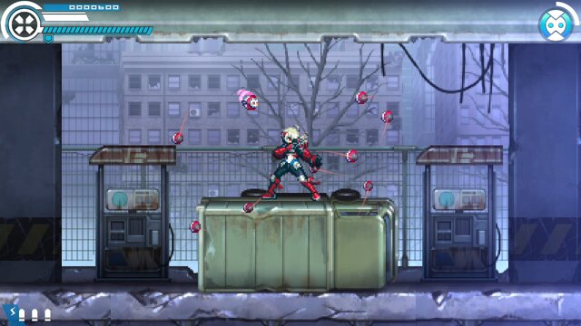 スイッチ/PS4/Steam『白き鋼鉄のX THE OUT OF GUNVOLT』9月26日発売決定！「ガンヴォルト」のアキュラが主役となる外伝作品