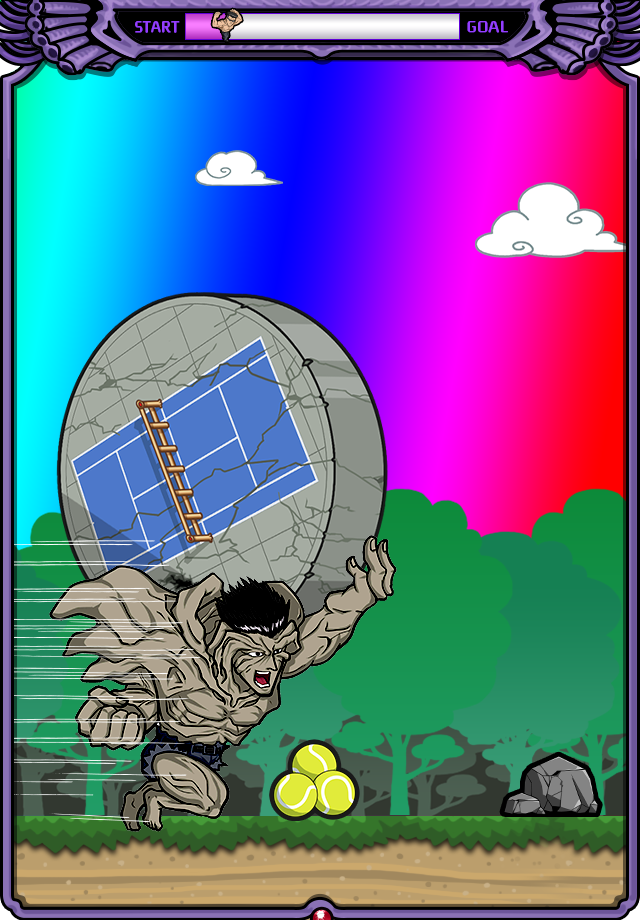 『白猫テニス』×「幽☆遊☆白書」コラボ開催決定！原作の有名シーンを再現したミニゲーム「戸愚呂ラン」公開中