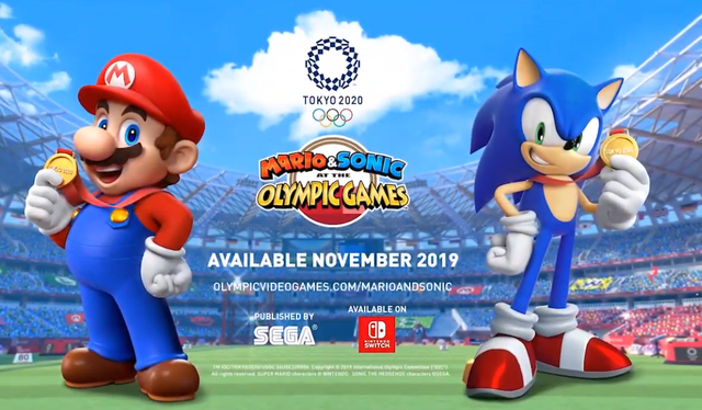 開催までもう少し！『マリオ&ソニック AT 東京2020オリンピック』11月発売【E3 2019】