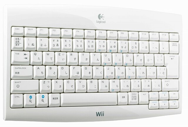 ロジクール、Wii『モンスターハンター3（トライ）』推奨ワイヤレスキーボードを発表