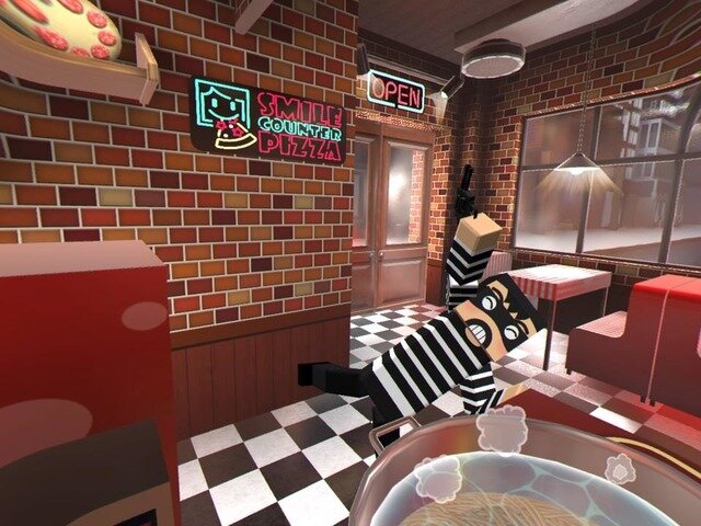 【吉田輝和のVR絵日記】ワンオペ飲食店シミュ『カウンターファイト3』ピザにパスタにゾンビ退治！