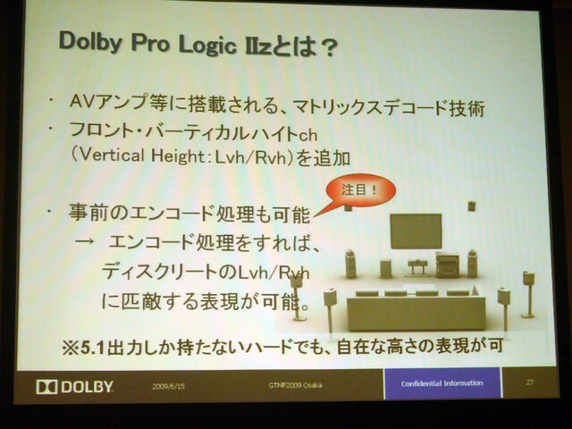 【GTMF 2009】次世代のボイスチャットを実現するDolby Axon〜ドルビージャパン