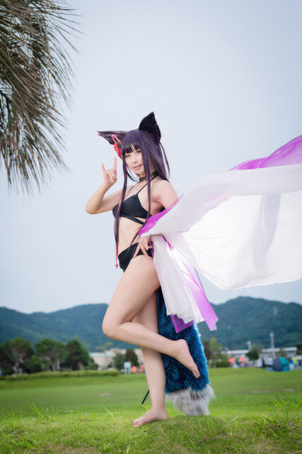 【コスプレ】真夏の夜にネロ、ナルメアほか人気キャラが魅惑！「ラグコス2019」水着美女レイヤーまとめ（後編）【写真122枚】