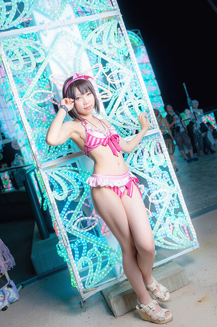 【コスプレ】真夏の夜にネロ、ナルメアほか人気キャラが魅惑！「ラグコス2019」水着美女レイヤーまとめ（後編）【写真122枚】