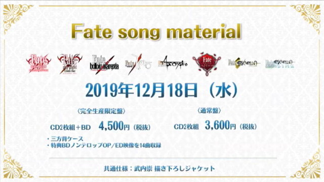 「Fate/stay night 15th Celebration Project」の新情報が一挙公開！豪華画集や記念フィギュアなど、15周年を祝う企画が満載【生放送まとめ】