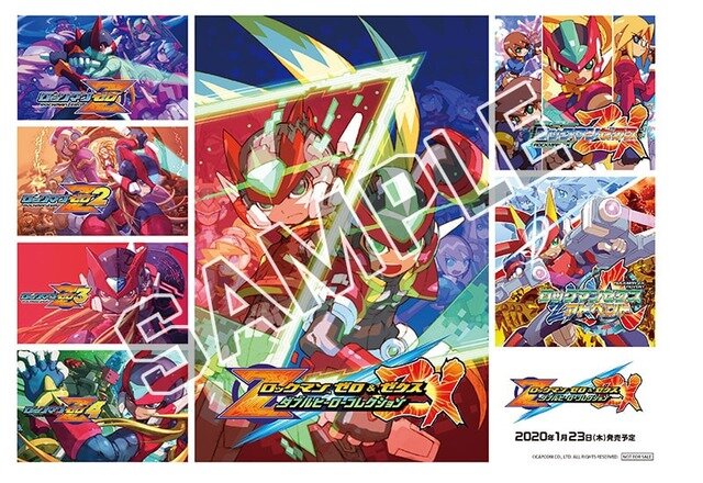 カプコン「TGS2019」出展情報の第2弾を公開！『ロックマン ゼロ＆ゼクス ダブルヒーローコレクション』試遊や各種グッズも