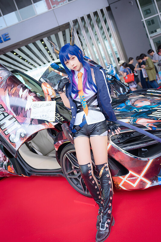 名だたる中国公式コスプレイヤーから痛車展示まで！アークナイツ、Epic Seven、ネコぱらいてん！の本気度を見よ【写真57枚】