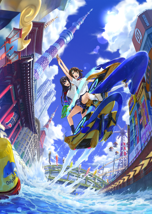 PS4『神田川JET GIRLS』少女たちが華麗にコースを駆けるTVCM公開！ゲーム内容を微笑ましいナレーションでお届け