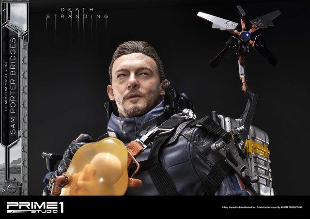 『DEATH STRANDING』の主人公「サム」（演：ノーマン・リーダス）が1/2スケールで立体化！更なるリアルを追及する特殊シリコン頭部版も