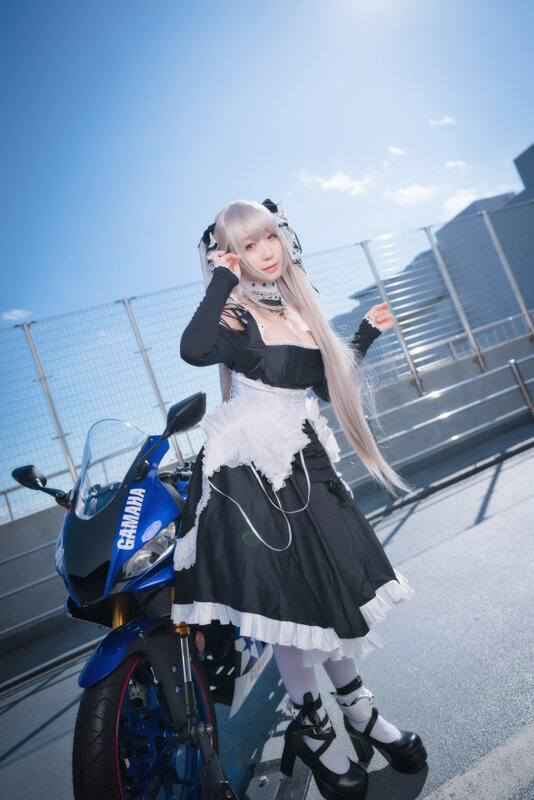 『アズレン』コラボバイクが「東京モーターショー」出展！人気コスプレイヤー・伊織もえ、大河もも、Toriiiが魅了【写真43枚】