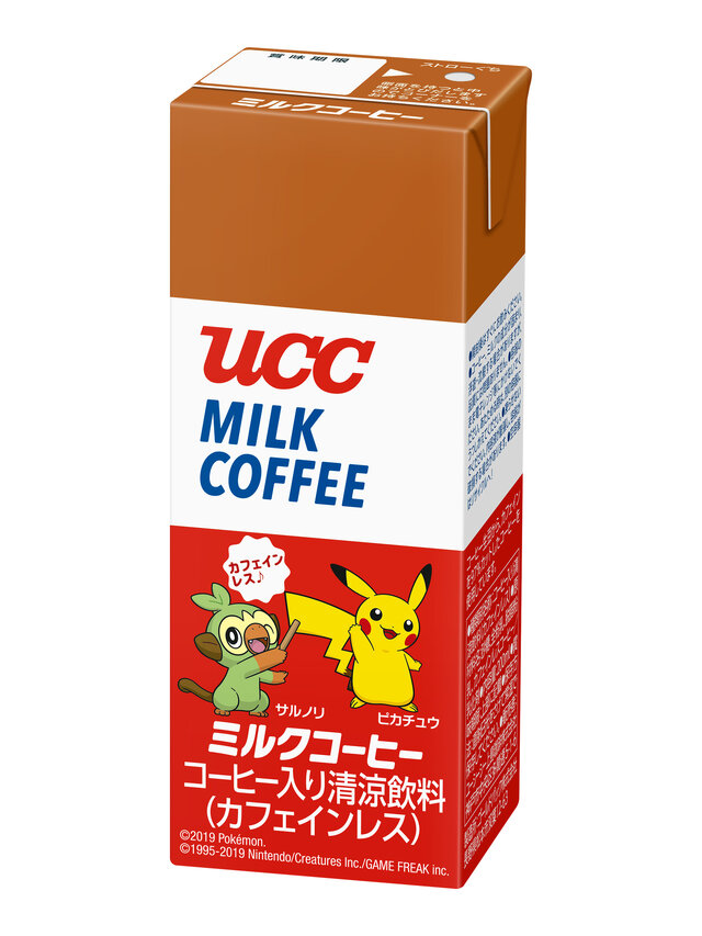 「ピカチュウ」「サルノリ」などをデザインした「ＵＣＣ ミルクコーヒー ポケモン缶」が数量限定で登場！