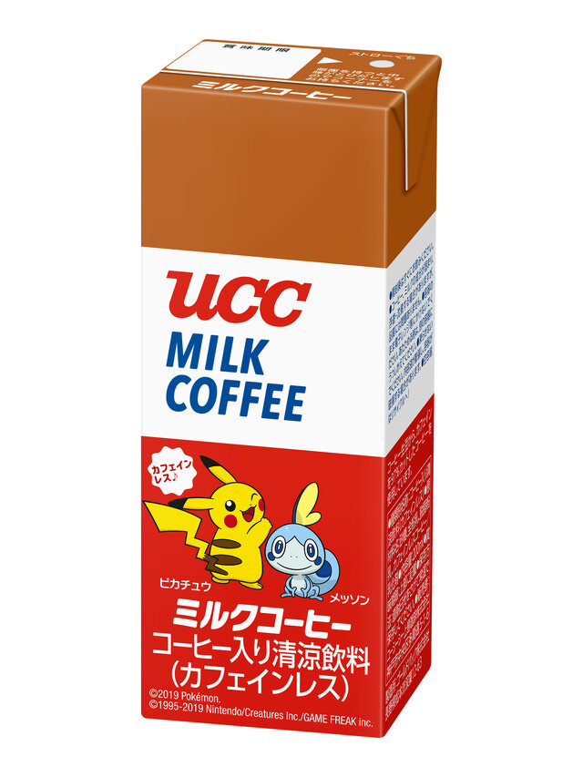 「ピカチュウ」「サルノリ」などをデザインした「ＵＣＣ ミルクコーヒー ポケモン缶」が数量限定で登場！