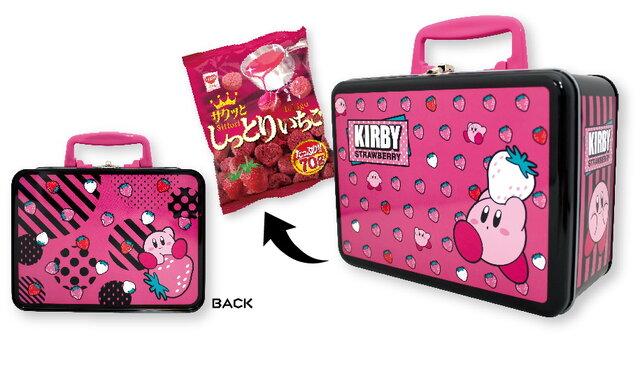 “カービィ×いちご”の限定デザインがとってもキュート！70cmの特大ビーズクッションも当たる「VERY STRAWBERRY in ナムコ」開催決定