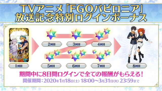 『FGO』百重塔イベント第2弾が1月下旬開催決定！戦力増強に向けた各種キャンペーンも満載【ステージイベントまとめ】