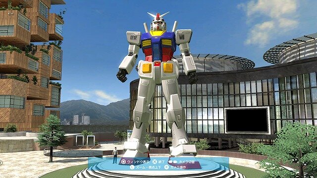 PlayStation Home内にも等身大ガンダムが出現！ 〜 部隊統率型アクション『機動戦士ガンダム戦記』プロモ