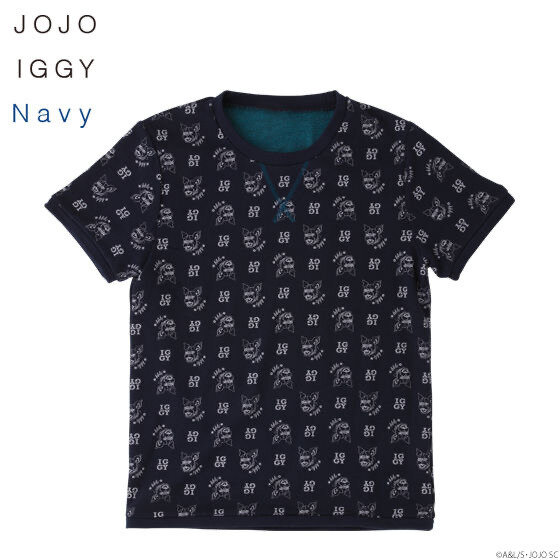 「PB限定【ジョジョの奇妙な冒険 スターダストクルセイダース】JOJO IGGY TOPS for MEN（ジョジョ イギー メンズTシャツ）」5,775 円（税込）（C）A＆L/S・JOJO SC