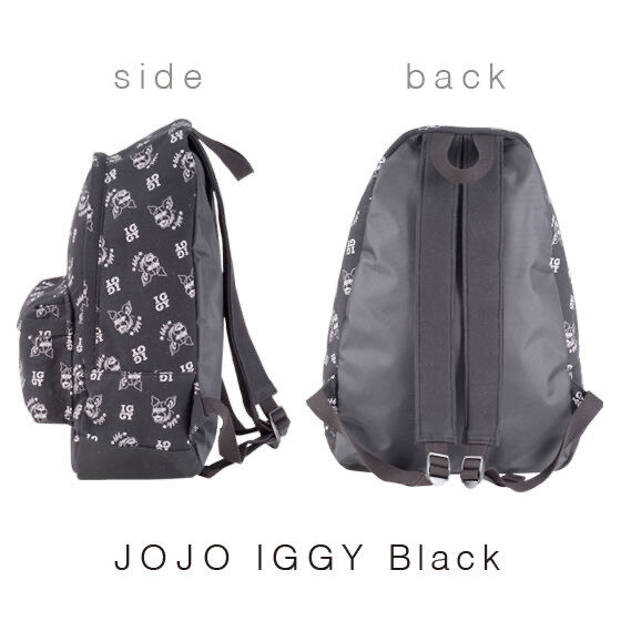 「PB限定【ジョジョの奇妙な冒険 スターダストクルセイダース】JOJO IGGY DAY PACK（ジョジョ イギー デイパック）」10,780 円（税込）（C）A＆L/S・JOJO SC