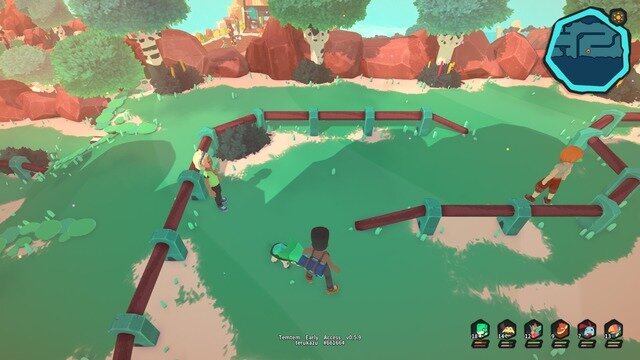 【吉田輝和の絵日記】ポケモンライクMMORPG『Temtem』基本は2対2のタッグバトル！捕獲はボールではなくカード？