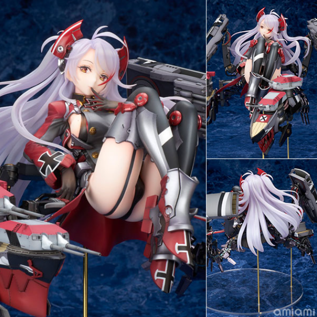 「アズールレーン プリンツ・オイゲン 1/7スケール 完成品フィギュア」参考価格：41,580円（C）2017 Manjuu Co.,Ltd. & Yongshi Co.,Ltd. All Rights Reserved.（C）2017 Yostar, Inc. All Rights Reserved.