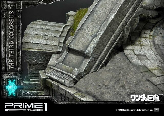 『ワンダと巨像』の「第3の巨像」を圧倒的なクオリティで立体化！石造りの外装や毛まで徹底的に再現─振り下ろされた石刀の上には彼の姿が…