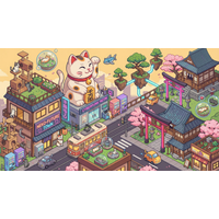 【先行体験版スタート！】Meowster Townー社交ストレスゼロの新しいAI体験― あなたのAI猫と“動き続ける世界”で共に暮らす ―